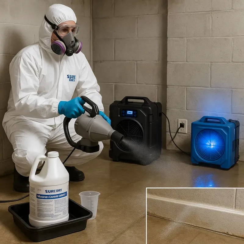 Sanitization and Odor Removal process in Port Sulphur, LA