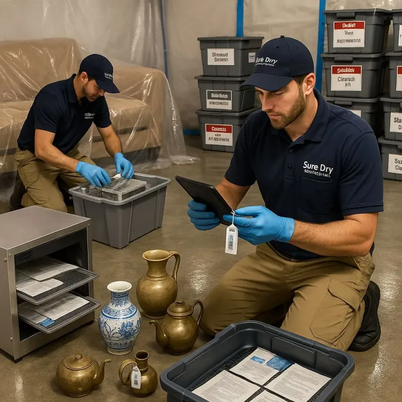 Content Protection and Restoration process in Port Sulphur, LA